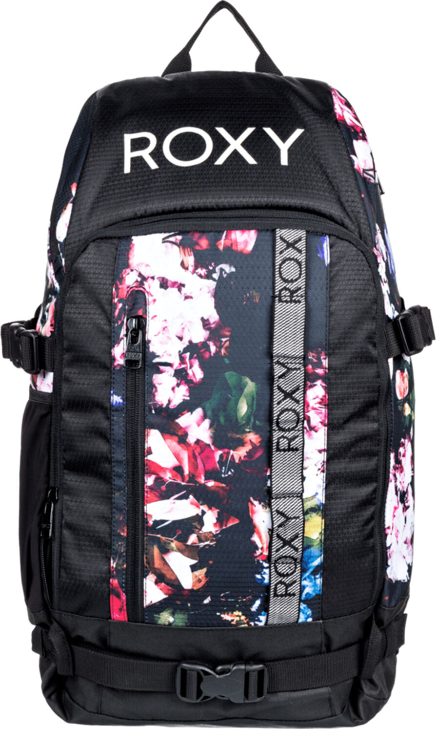 Roxy TRIBUTE BACKPACK TRUE BLACK BLOOMING PARTY One Size