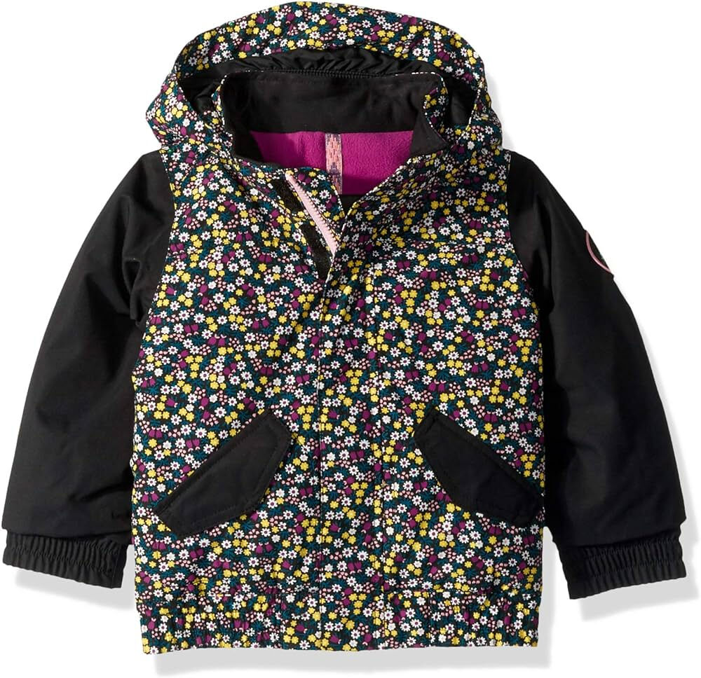 Burton GIRLS WHIPLY BOMBER FORNOT TRUE BLACK 4T