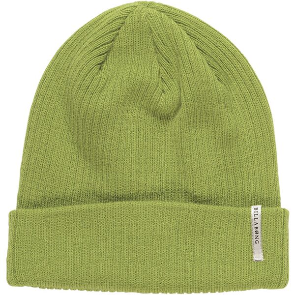 billabong arcade beanie poison green one size