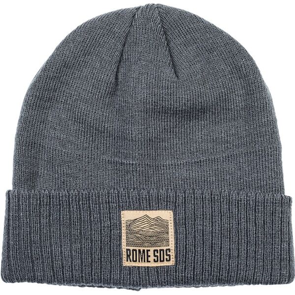 rome topo beanie charcoal one size