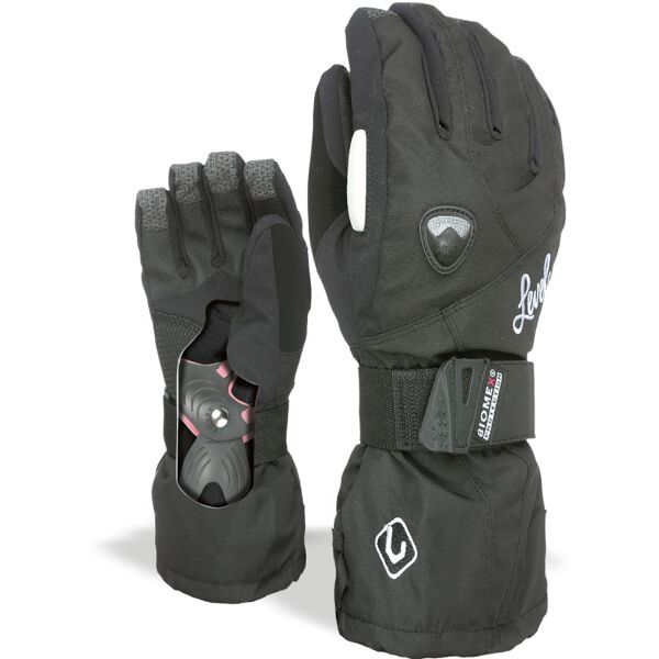 level butterfly glove black s