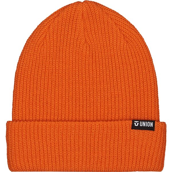 union low cuff beanie orange one size