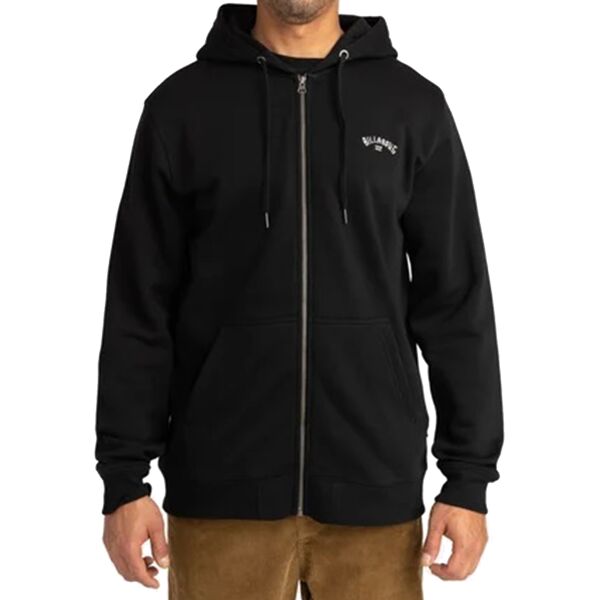 billabong arch full zip black m