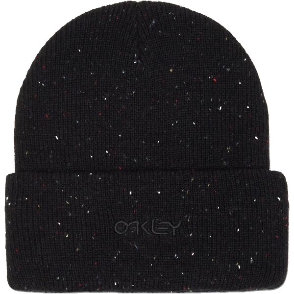 oakley b1b speckled beanie blackout one size