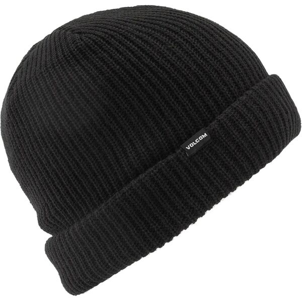 volcom sweep lined beanie black one size