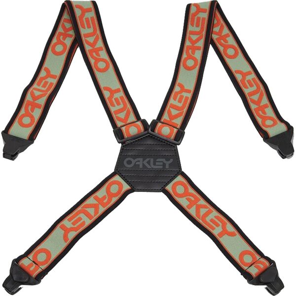 oakley factory suspenders new jade burnt orange one size