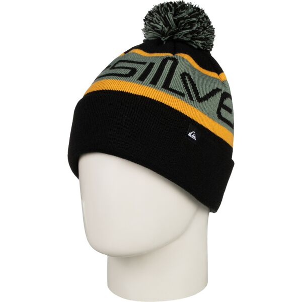 quiksilver summit beanie true black one size