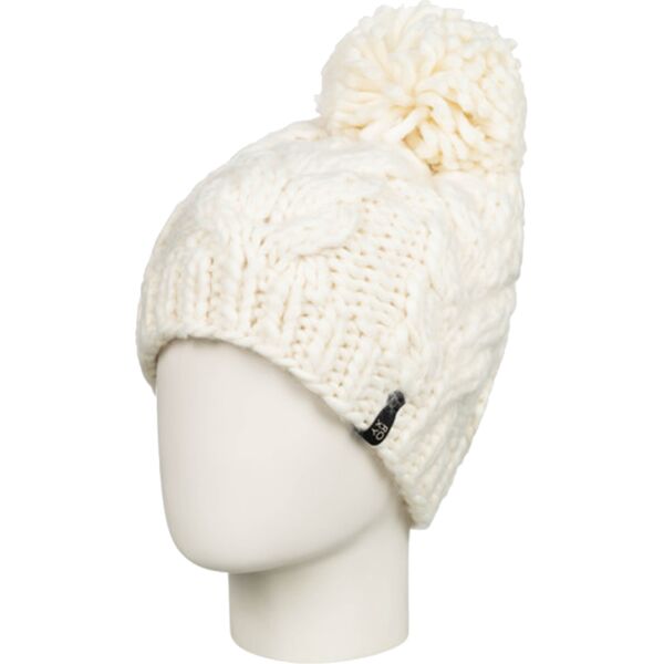 roxy winter beanie egret one size