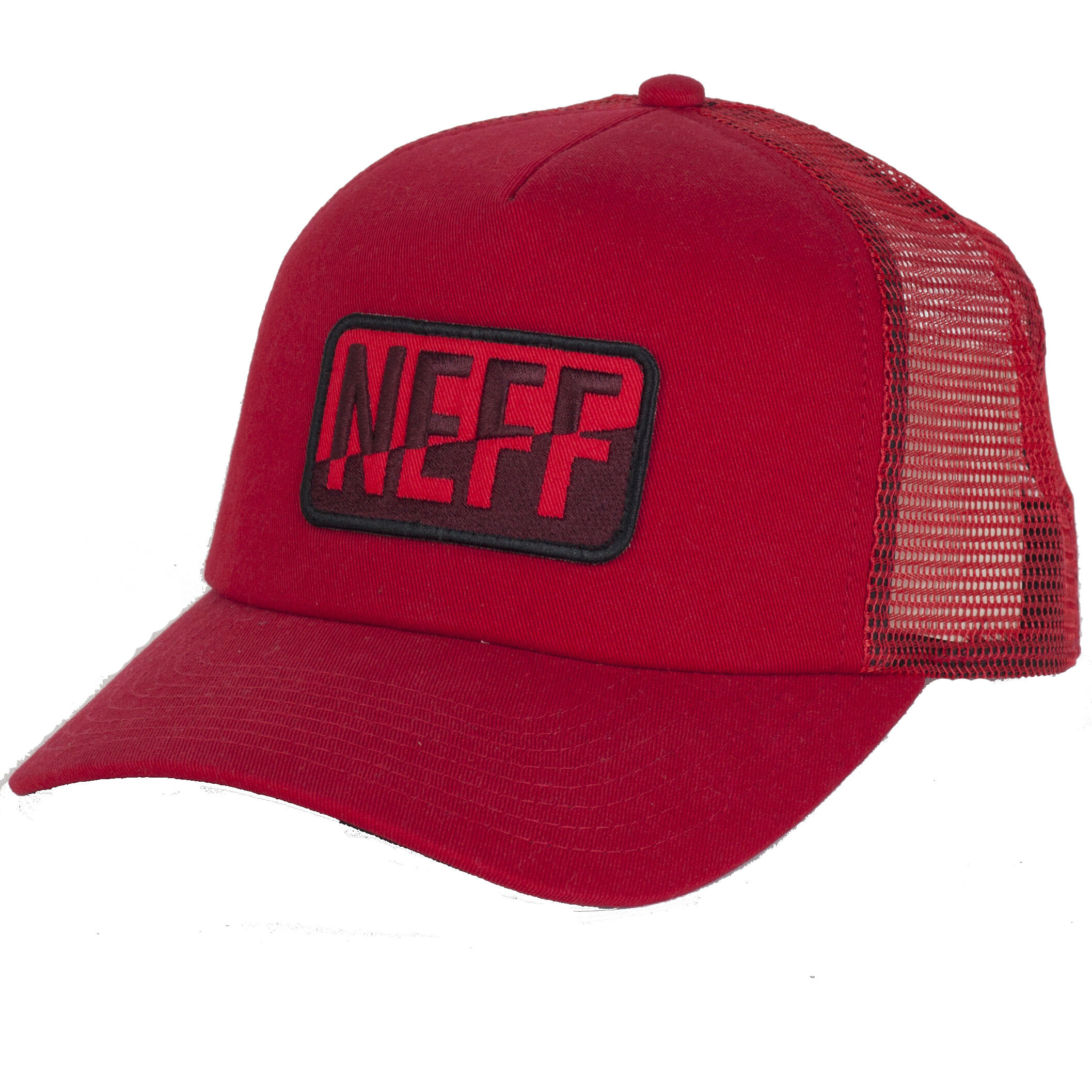 NEFF SHIELD TRUCKER RED One Size