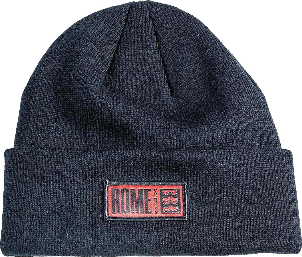 ROME SYNDICATE BEANIE BLACK One Size