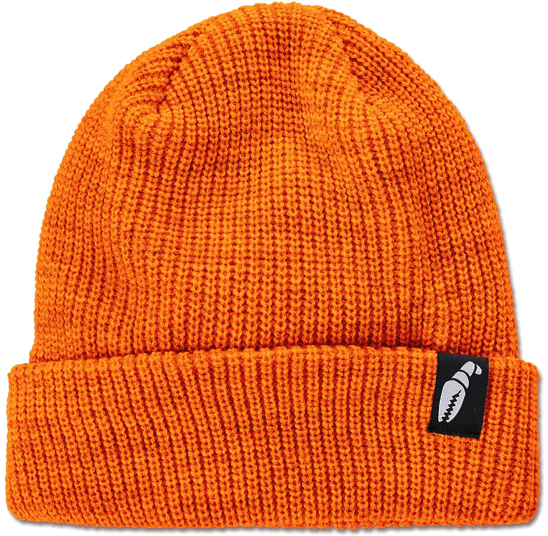 CRAB GRAB CLAW LABEL BEANIE ORANGE One Size