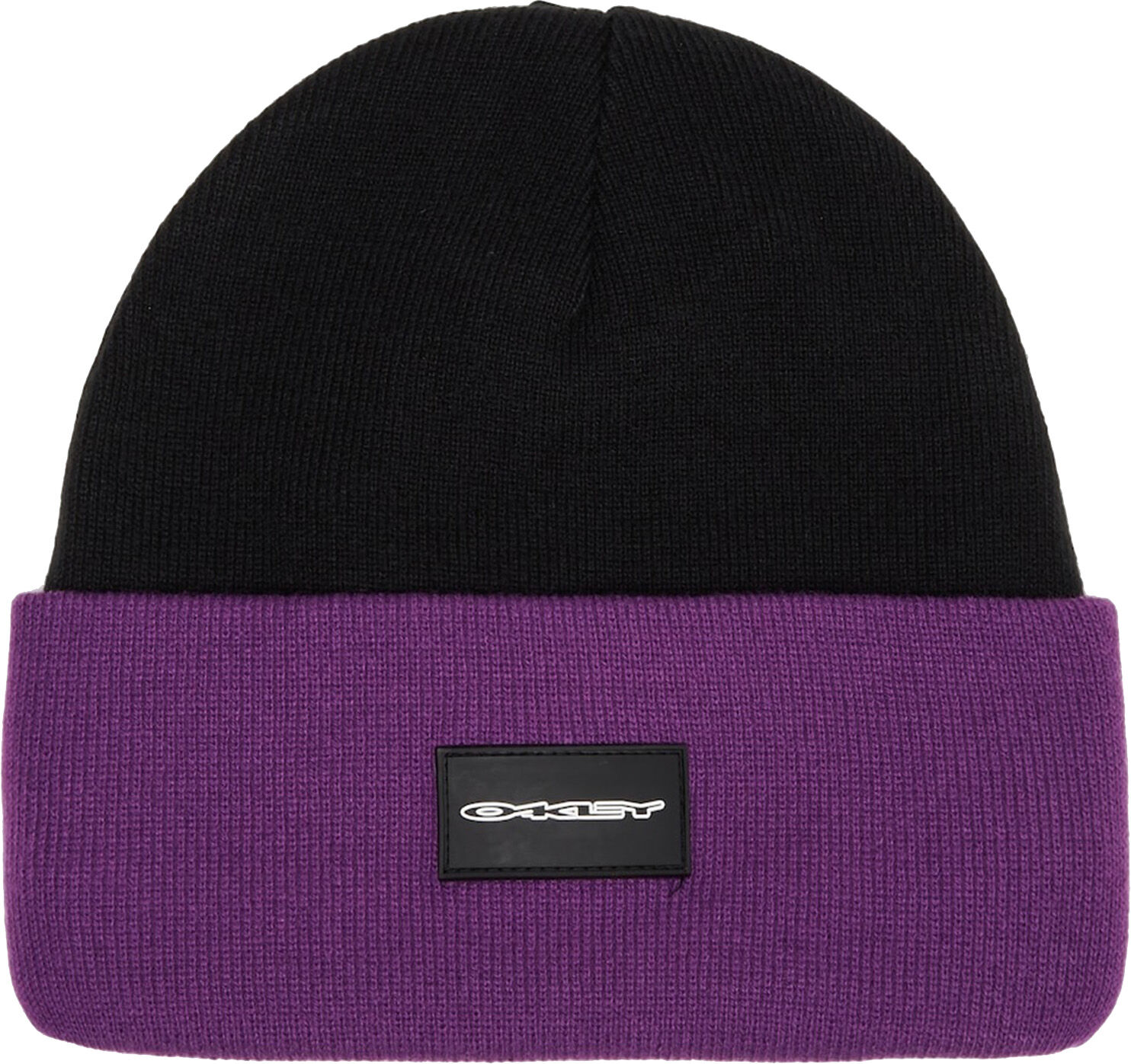 Oakley TC STRETCH LOGO BEANIE BLACKOUT ULTRA PURPLE One Size