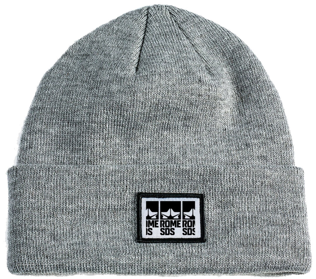 ROME LOGO BEANIE GRAY One Size