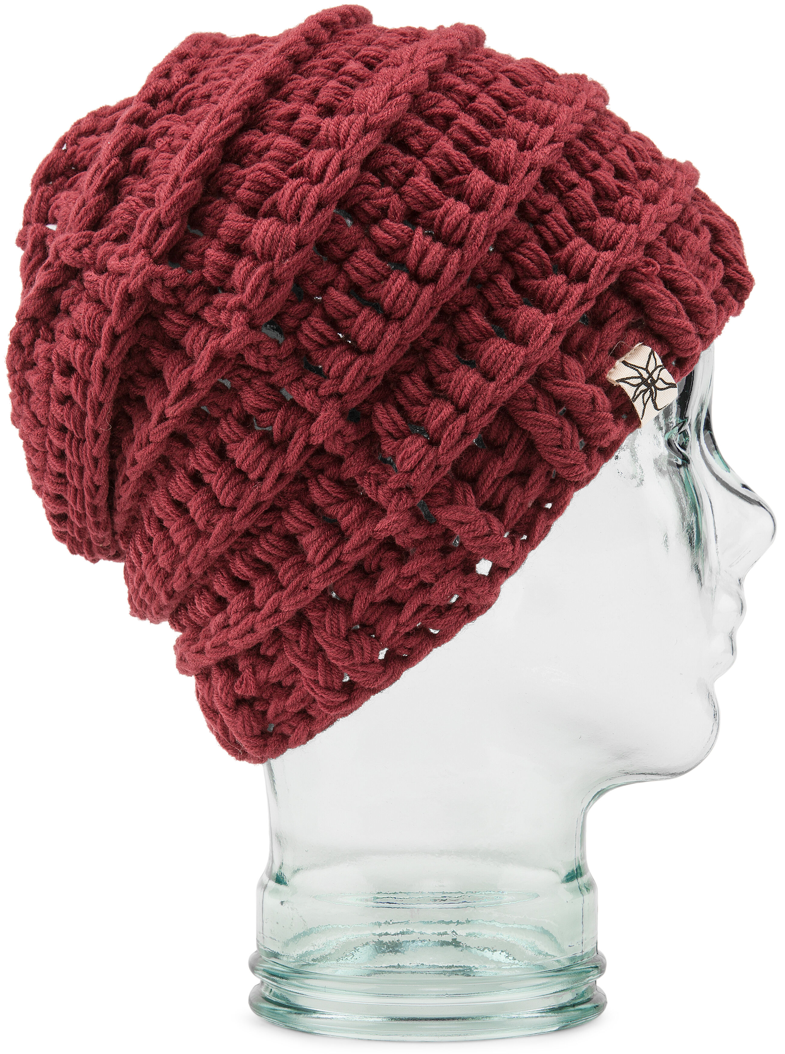 Volcom RAV CROCHET KNIT BEANIE MAROON One Size