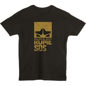 ROME LOGO TEE BLACK XL