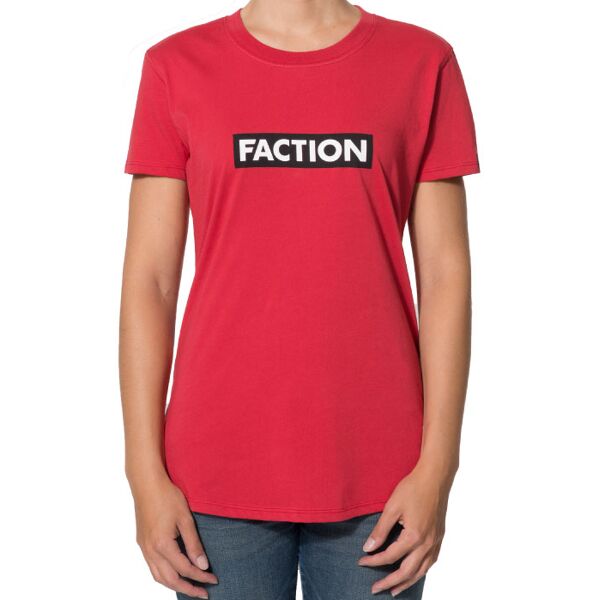 faction logo w t shirt red s