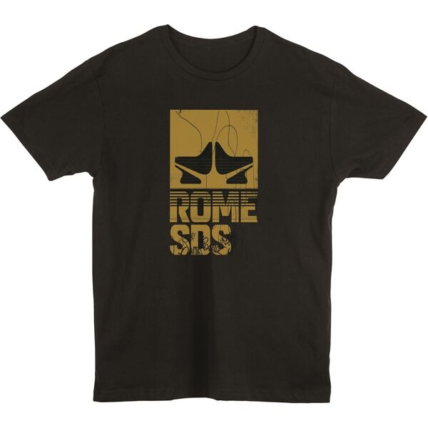 rome logo tee black xl