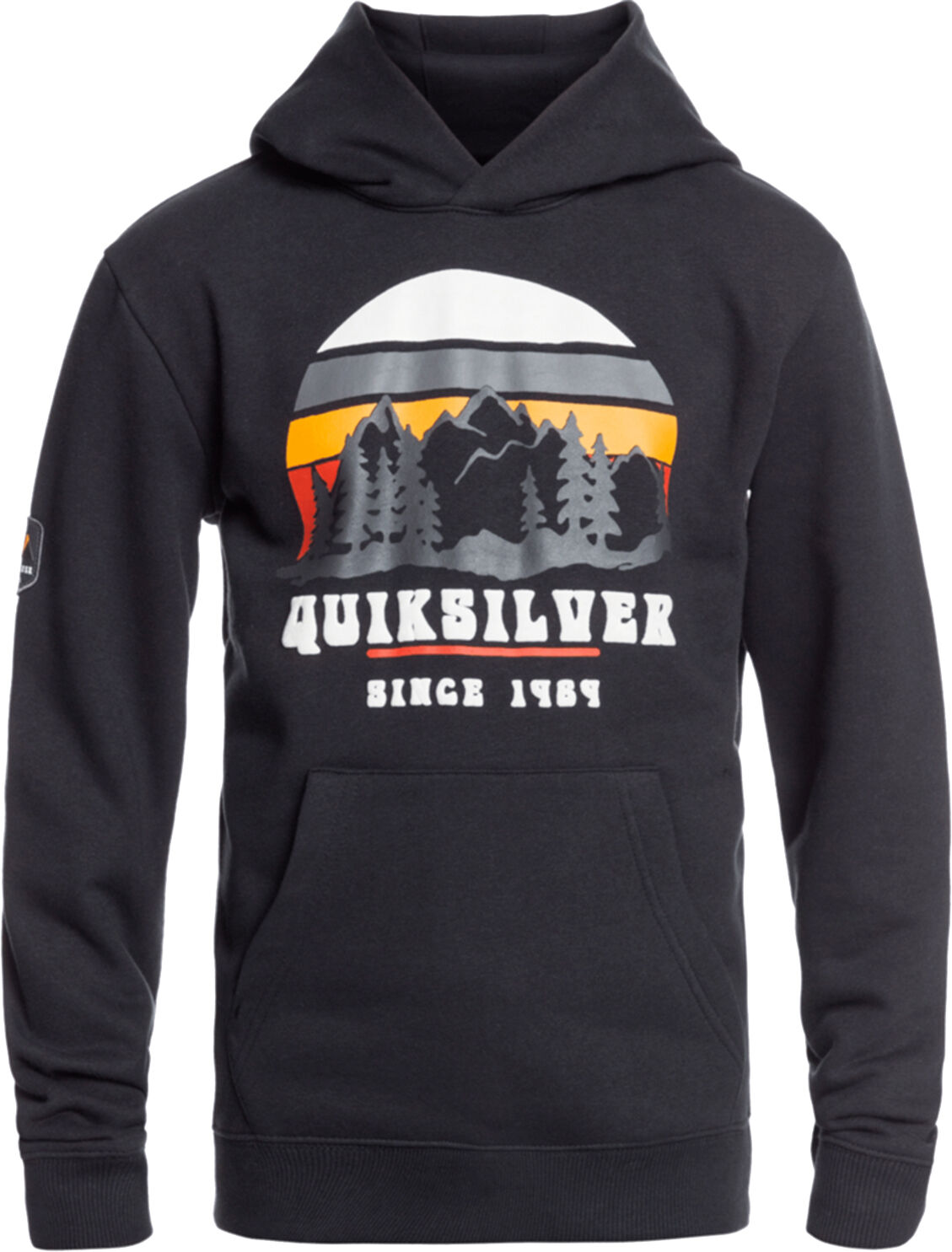 Quiksilver BIG LOGO SNOW YOUTH HOODED TRUE BLACK XL