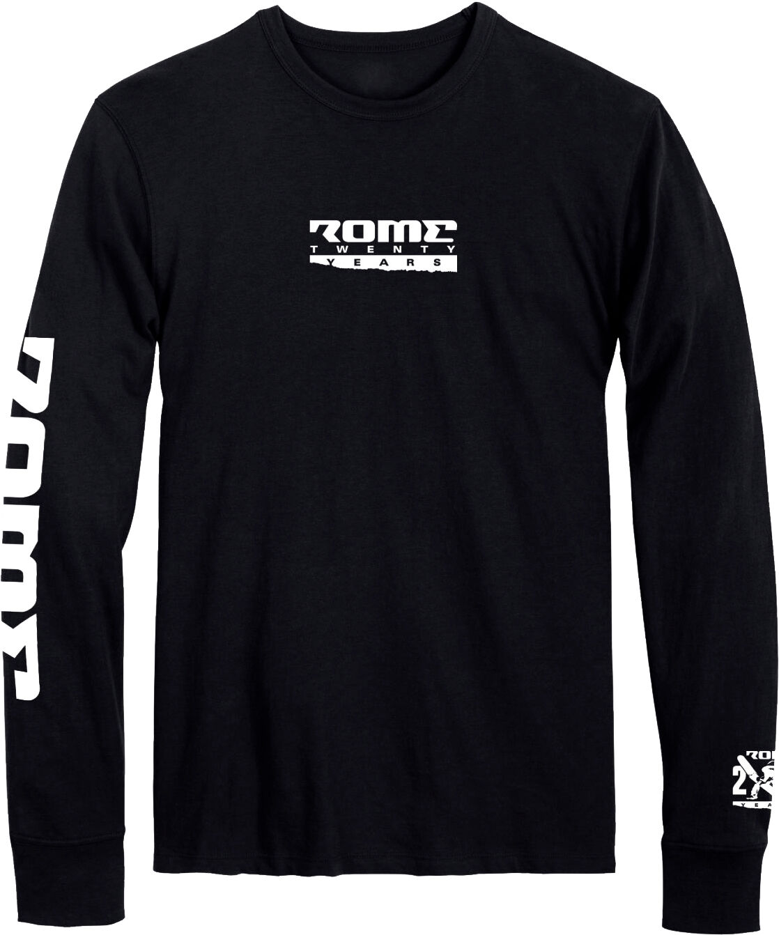 ROME 20 ANNIVERSARY LONG SLEEVE BLACK M