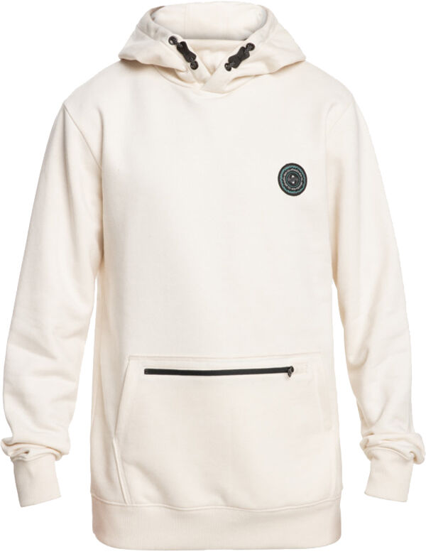 Quiksilver BIG LOGO TECH HOODIE SNOW WHITE XS