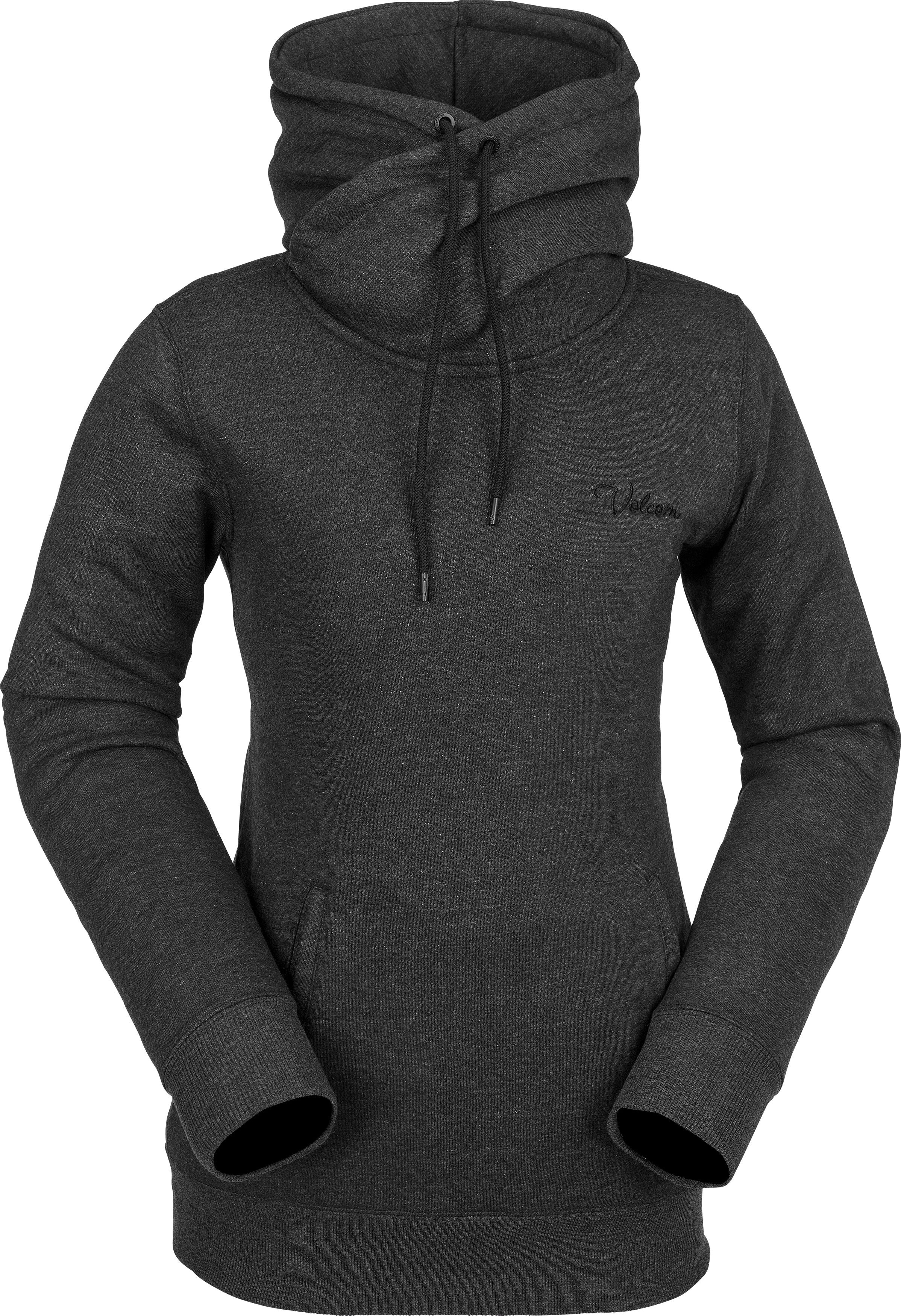 Volcom TOWER PULLOVER HOODIE BLACK XS