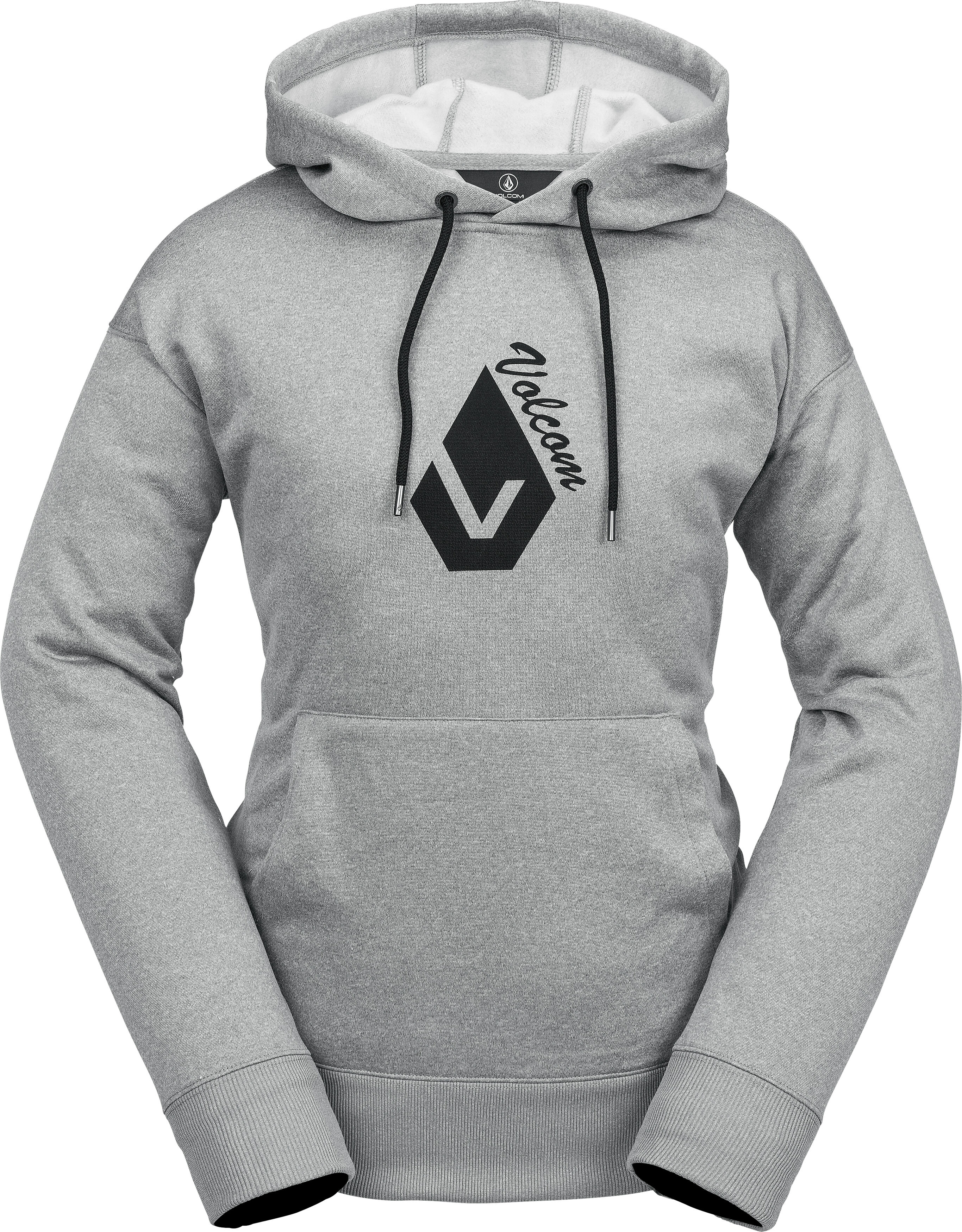 Volcom CORE HYDRO HOODIE HEATHER GREY XS