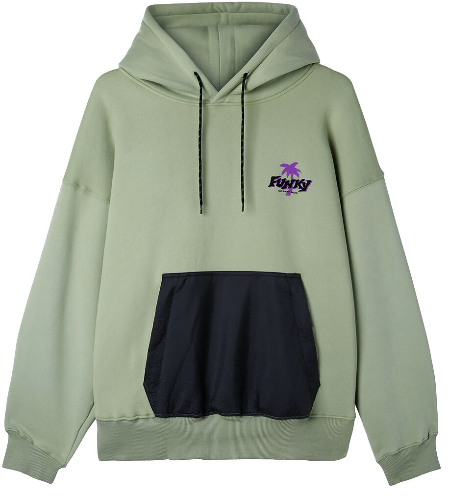 FUNKY MARIEMONTI HOODIE SAGE XXL