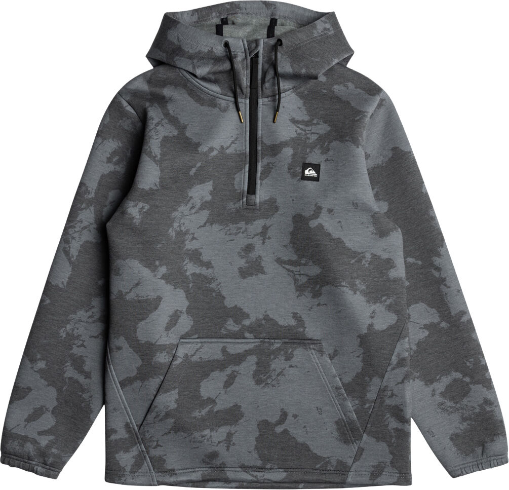 Quiksilver SHREDDER HOODIE TIE DYE TRUE BLACK L