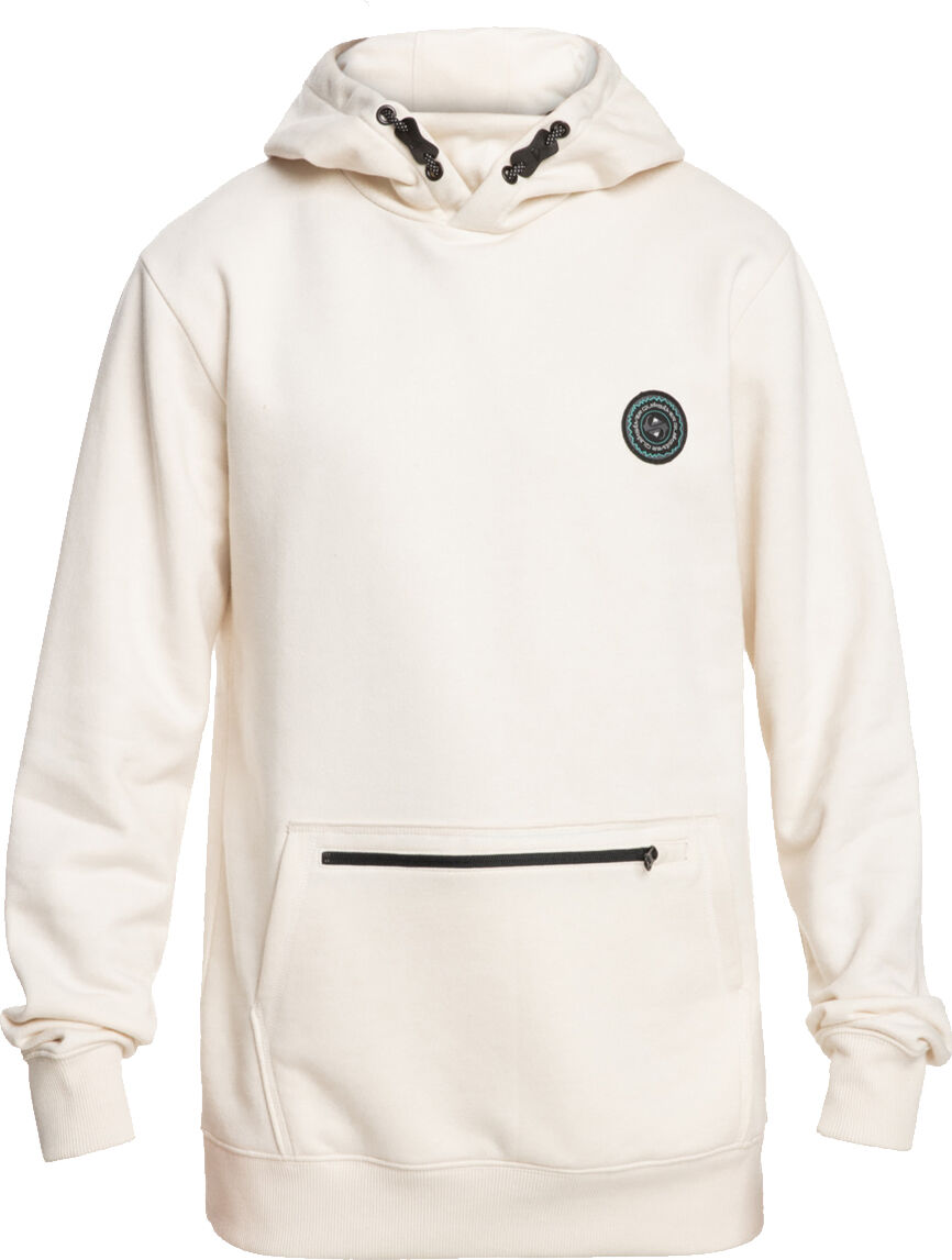 Quiksilver BIG LOGO TECH HOODIE NIMBUS CLOUD L