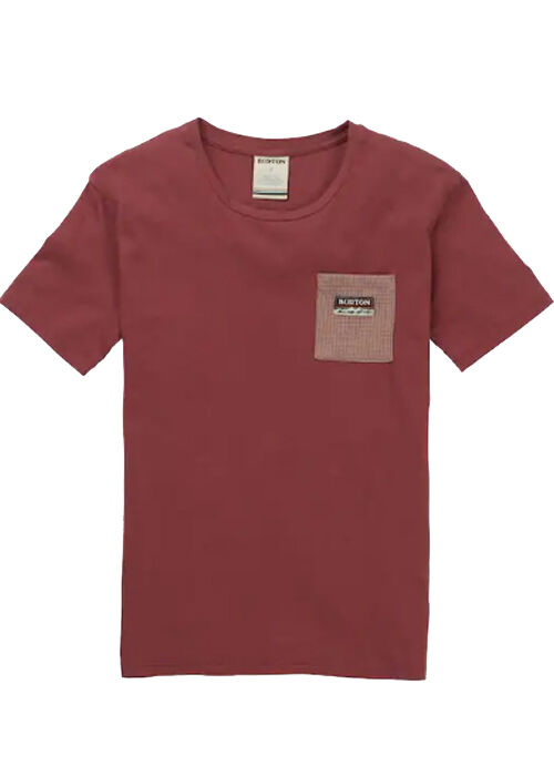 Burton BEL MAR VNECK POCKET SS ROSE BROWN S