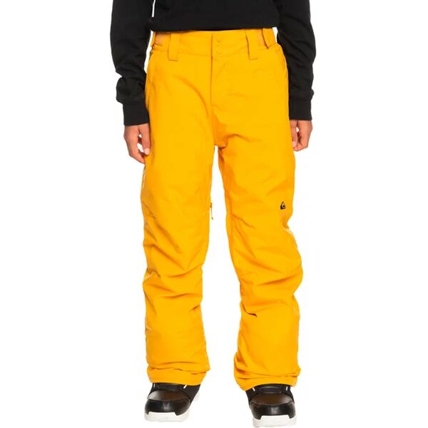 quiksilver estate youth mineral yellow xs