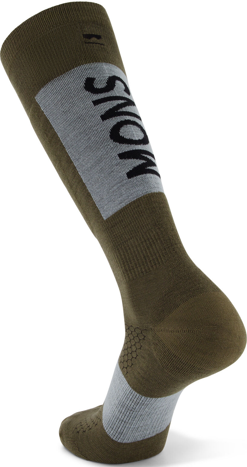 MONS ROYALE ATLAS MERINO SNOW SOCK RIVERBED M