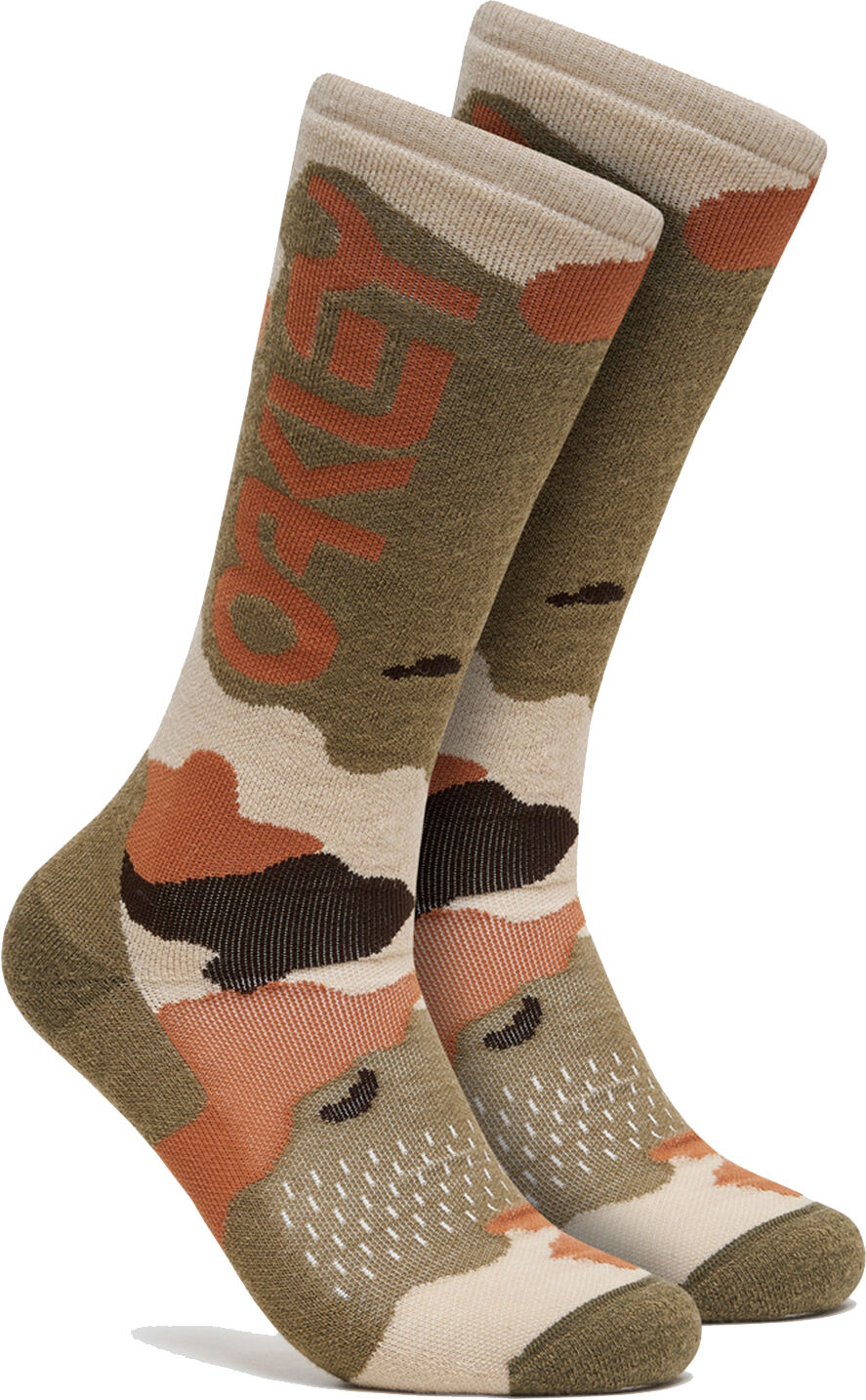 Oakley THE PRO CAMO PERFORMANCE SOCKS B1B CAMO DESERT M