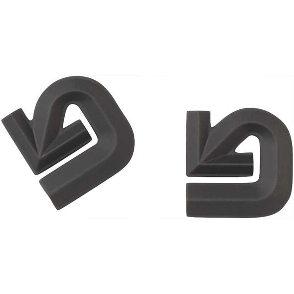 burton aluminium logo mat black one size