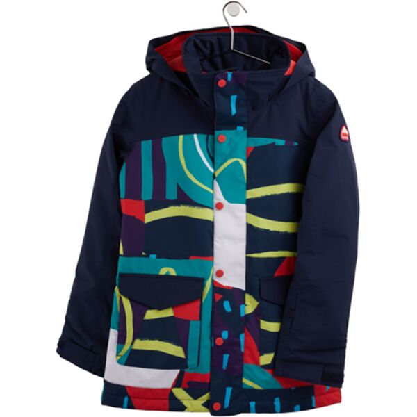 burton elstar parka girl graphic mix m