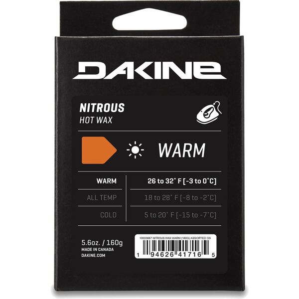 dakine nitrous wax 160g warm one size