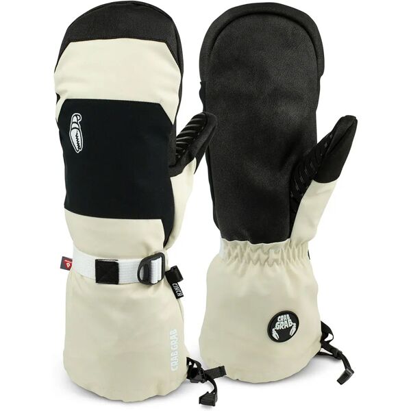 crab grab cinch mitt cream and black xl