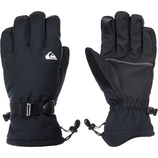 quiksilver mission glove true black m