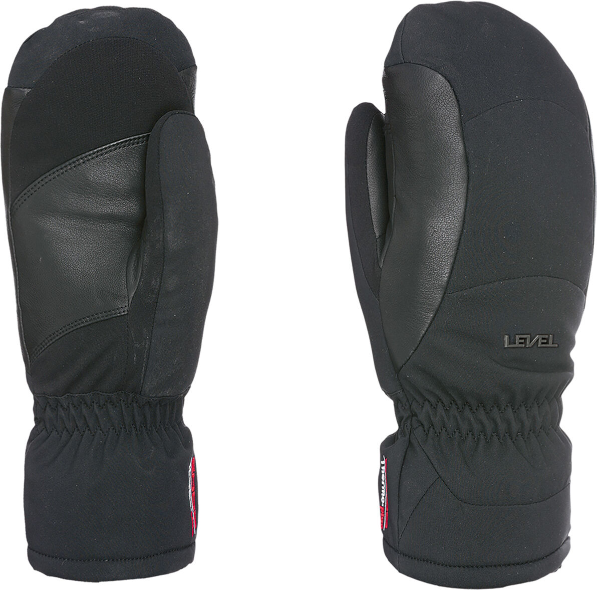 level flame mitt black m