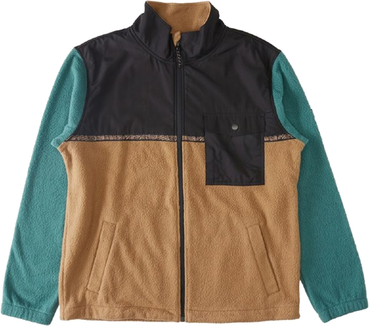 billabong boundary trail full zip clay s