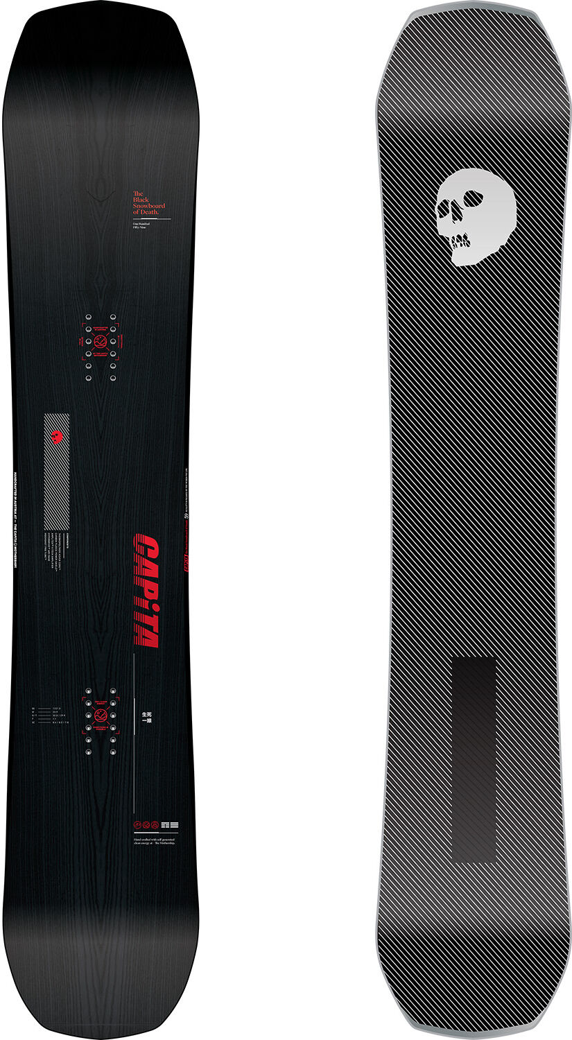 capita black snowboard of death wide u 157