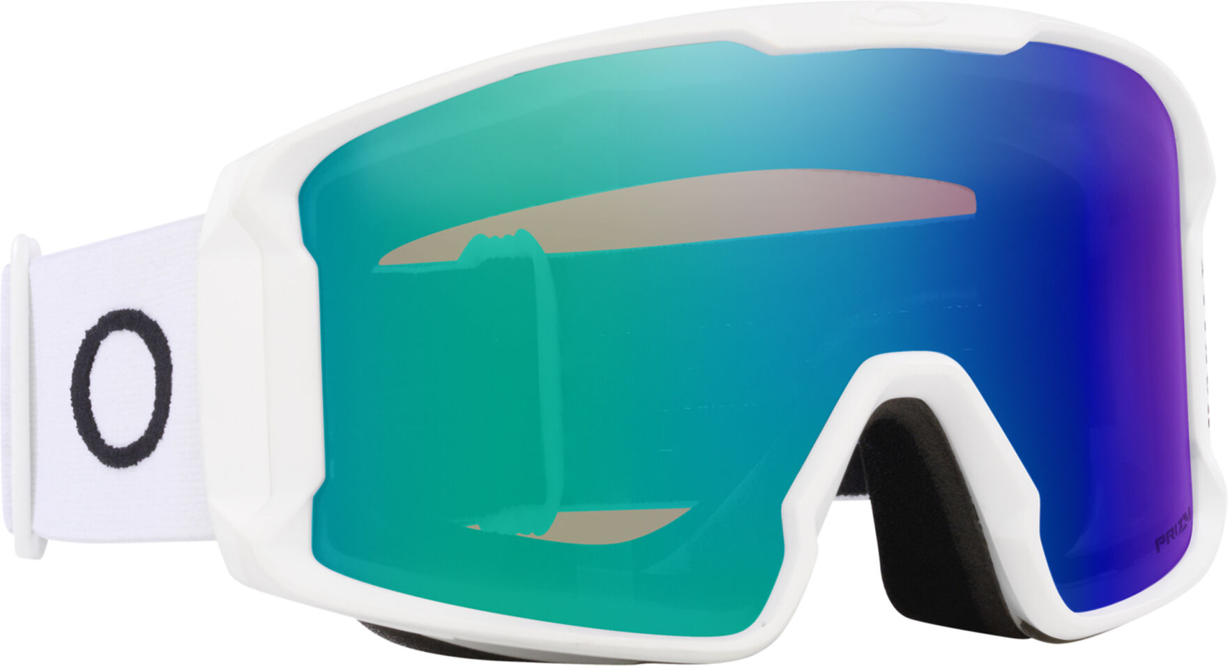 oakley line miner l matte white prizm argon iridium one size