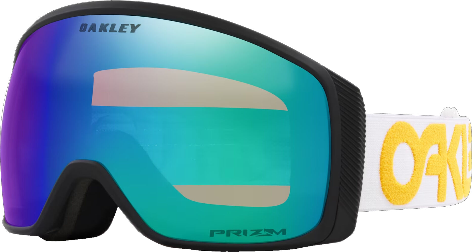 oakley flight tracker m b1b white gold prizm argon one size