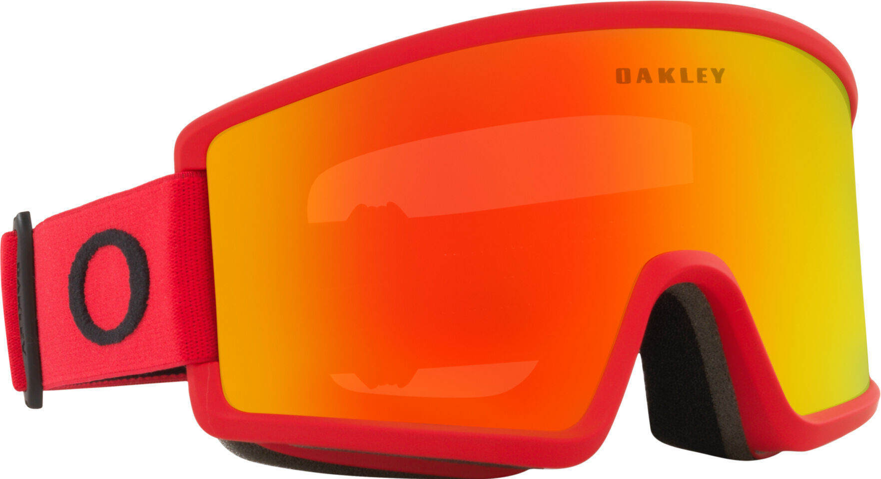 oakley target line l iridium redline fire iridium one size