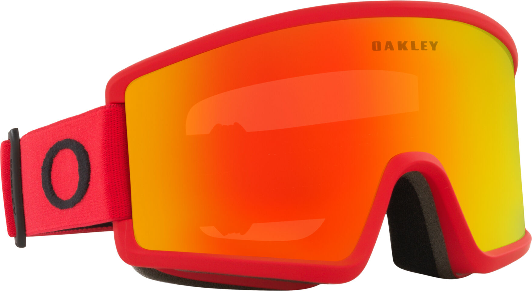 oakley target line m iridium redline fire iridium one size