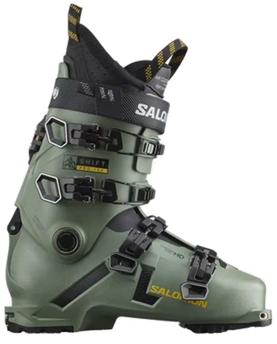 salomon shift pro 100 at oil green bk solar 290