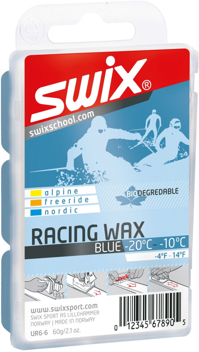 Swix BIO RACING WAX 60 GR BLUE One Size