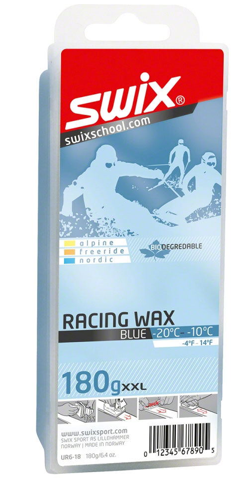Swix BIO RACING WAX 180 GR BLUE One Size