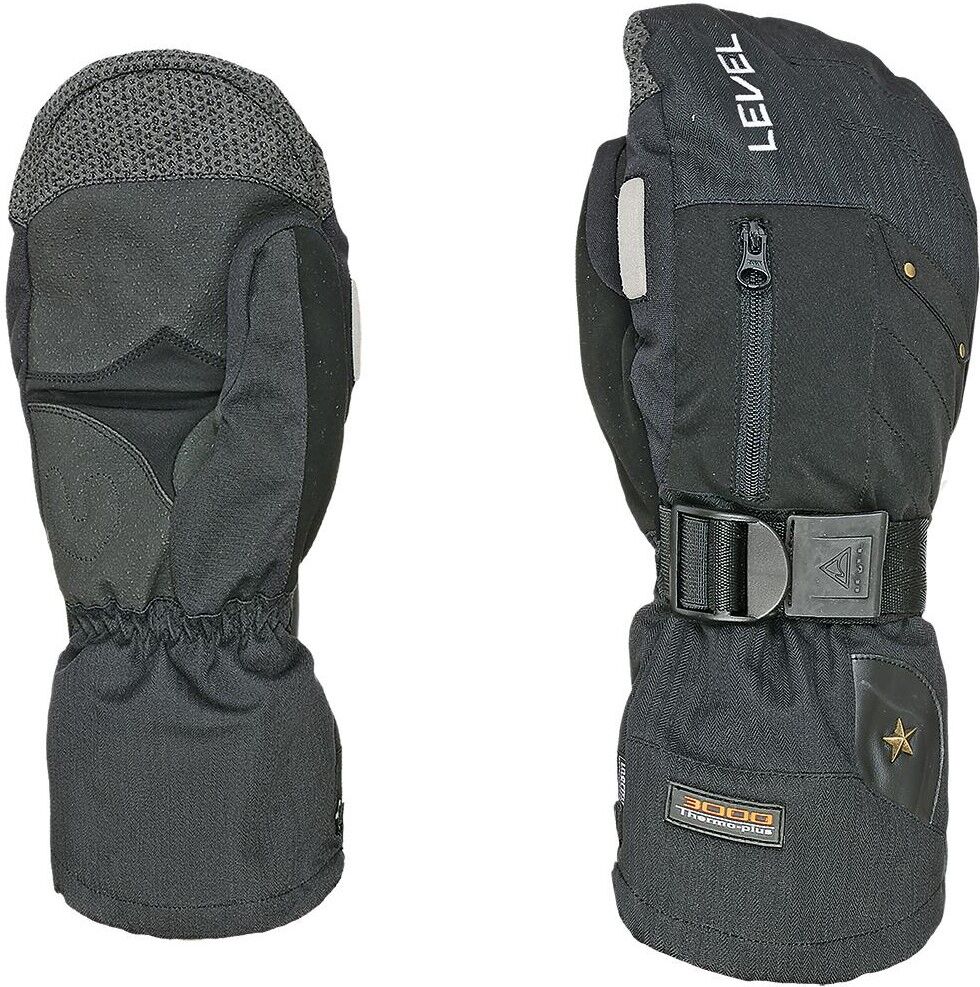 LEVEL STAR MITT BLACK S-M