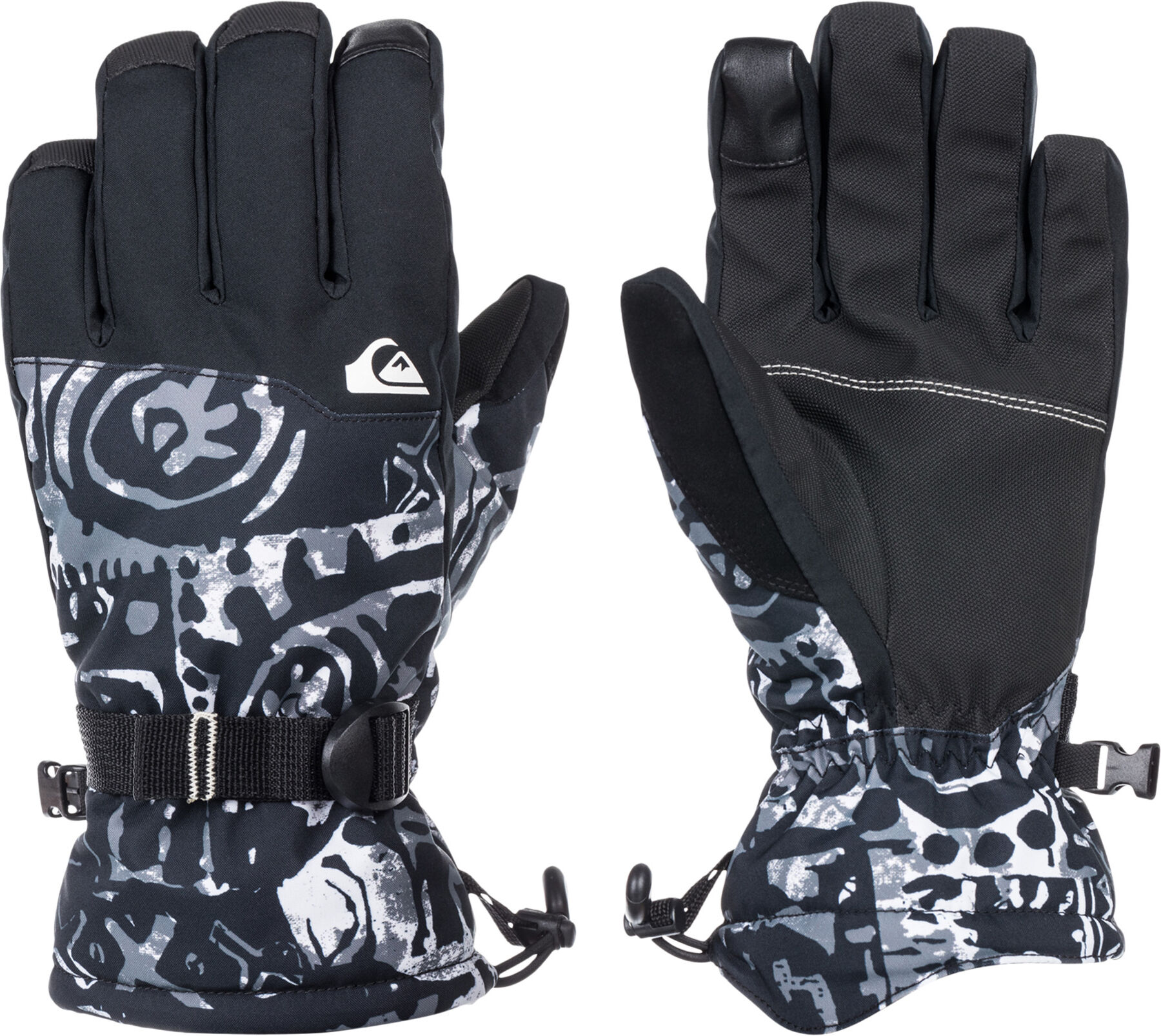 Quiksilver MISSION GLOVE SNOW HERITAGE TRUE BLACK L